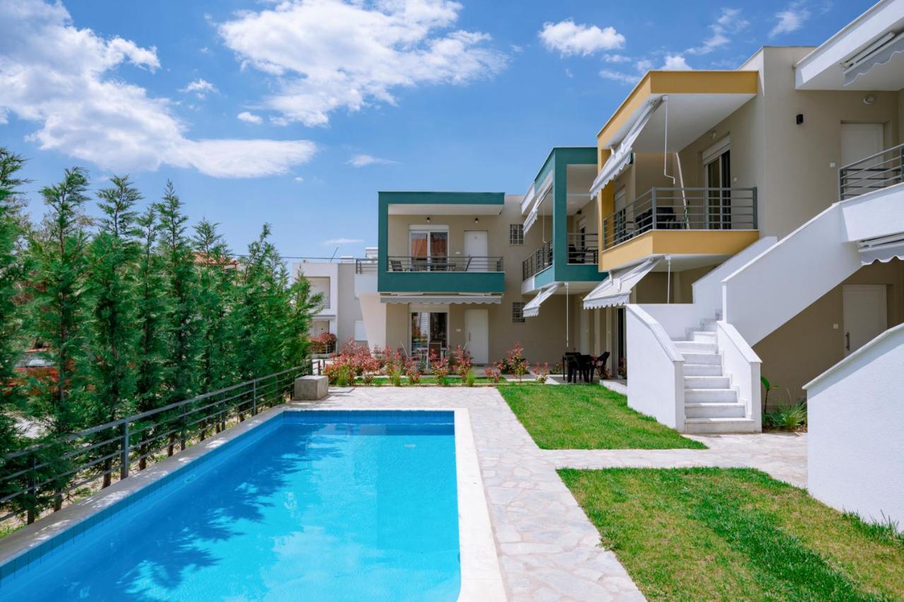 Danai & Palm Residential Complexes Appartement Ofrínion Buitenkant foto