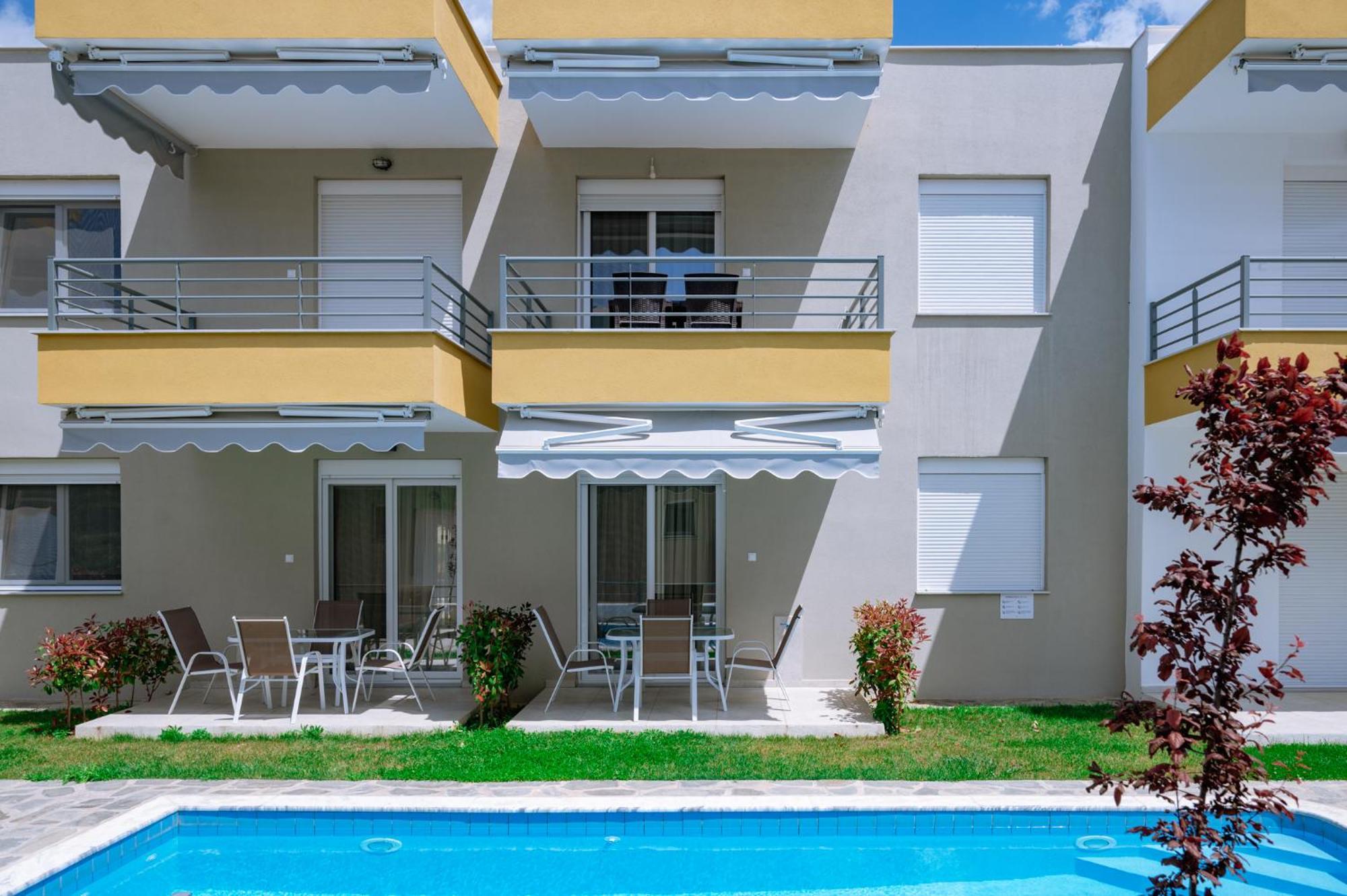 Danai & Palm Residential Complexes Appartement Ofrínion Buitenkant foto