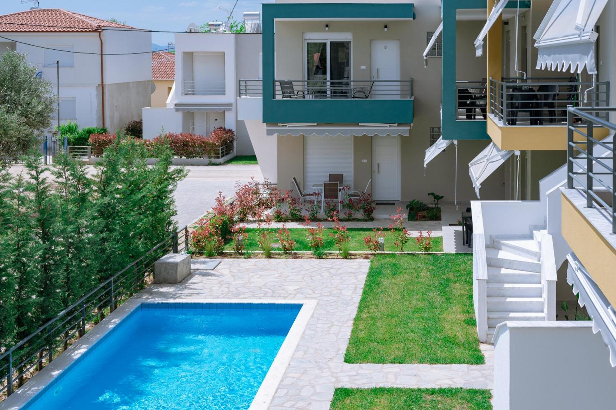 Danai & Palm Residential Complexes Appartement Ofrínion Buitenkant foto